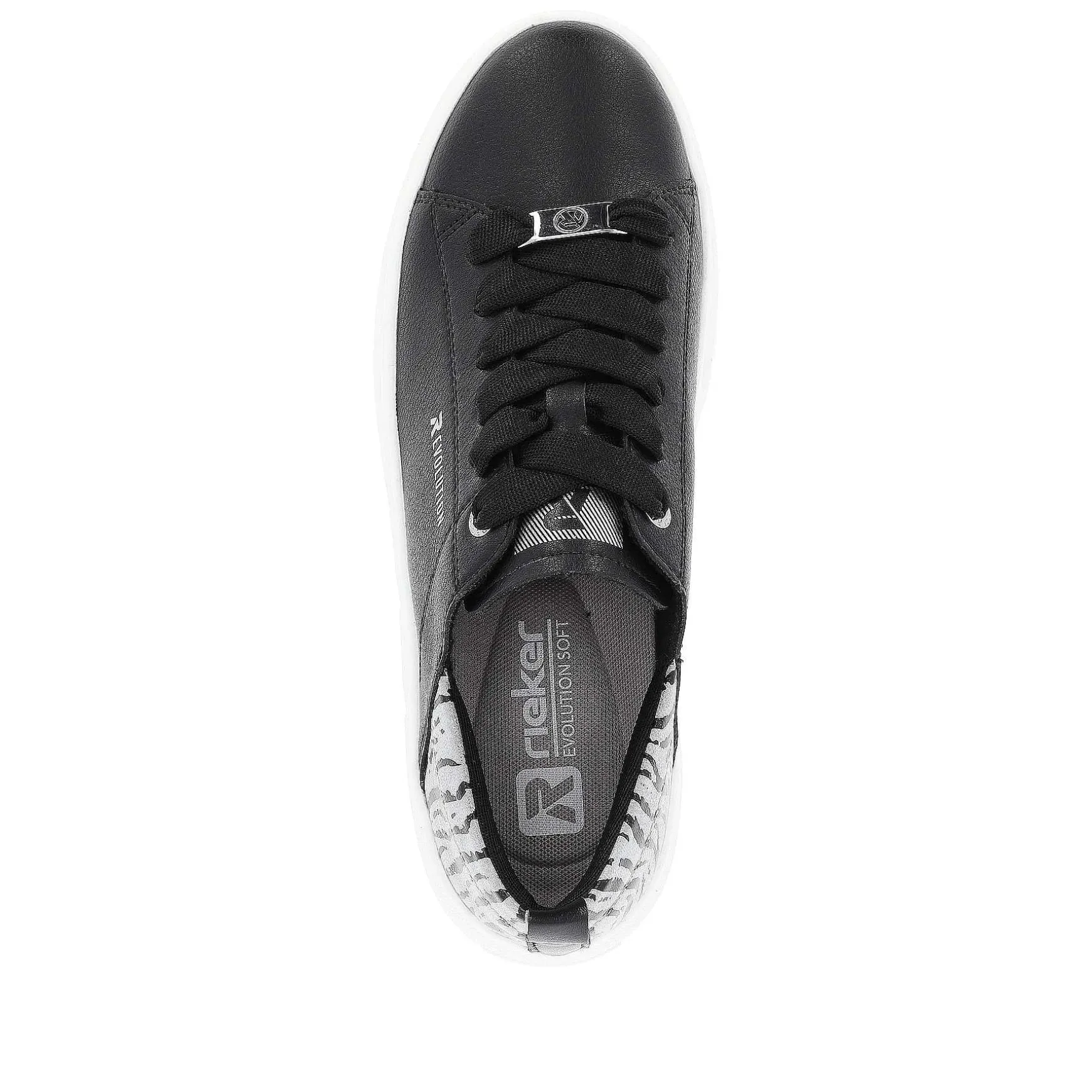 Rieker Women'S Sneaker Low Diamond Black