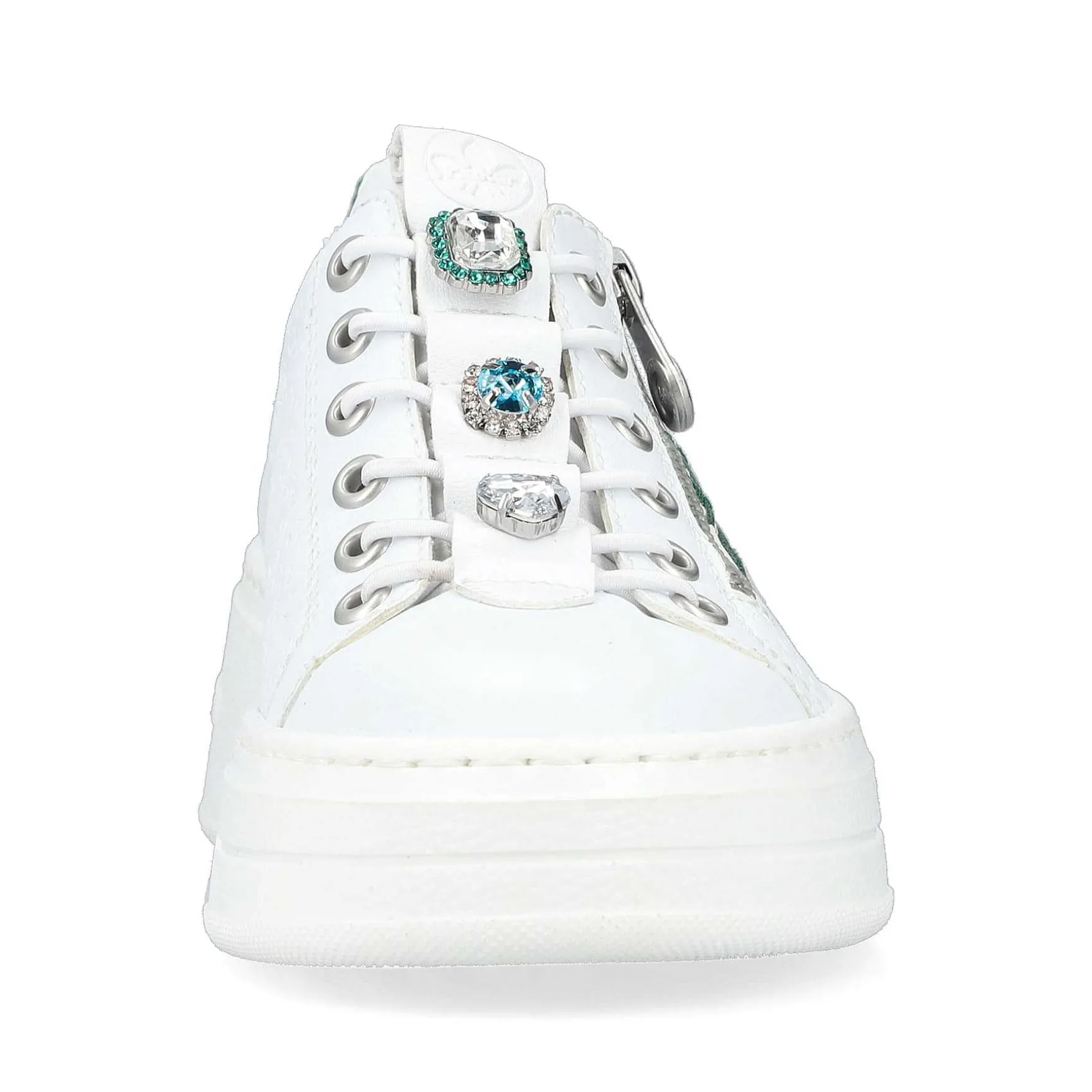 Rieker Women'S Sneaker Low Ice White