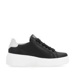 Rieker Women'S Sneaker Low Diamond Black