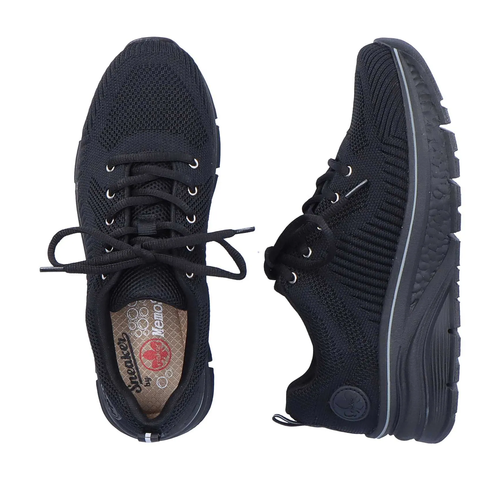 Rieker Women'S Sneaker Low Deep Black