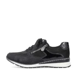 Rieker Women'S Sneaker Low Deep Black