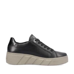 Rieker Women'S Sneaker Low Urban Black