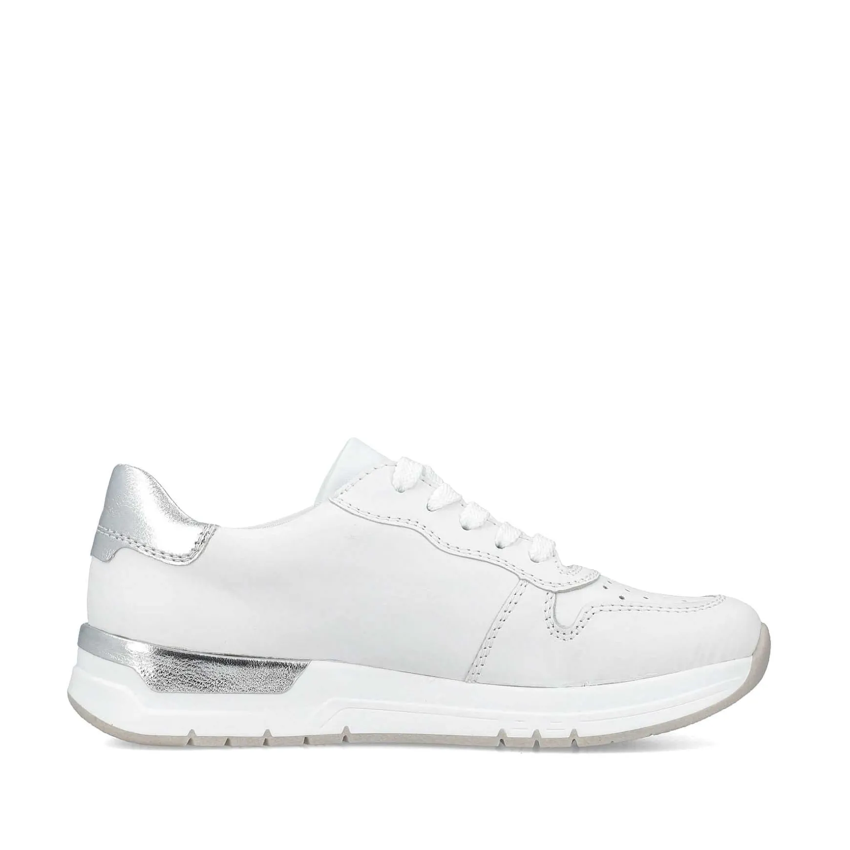 Rieker Women'S Sneaker Low Ice White