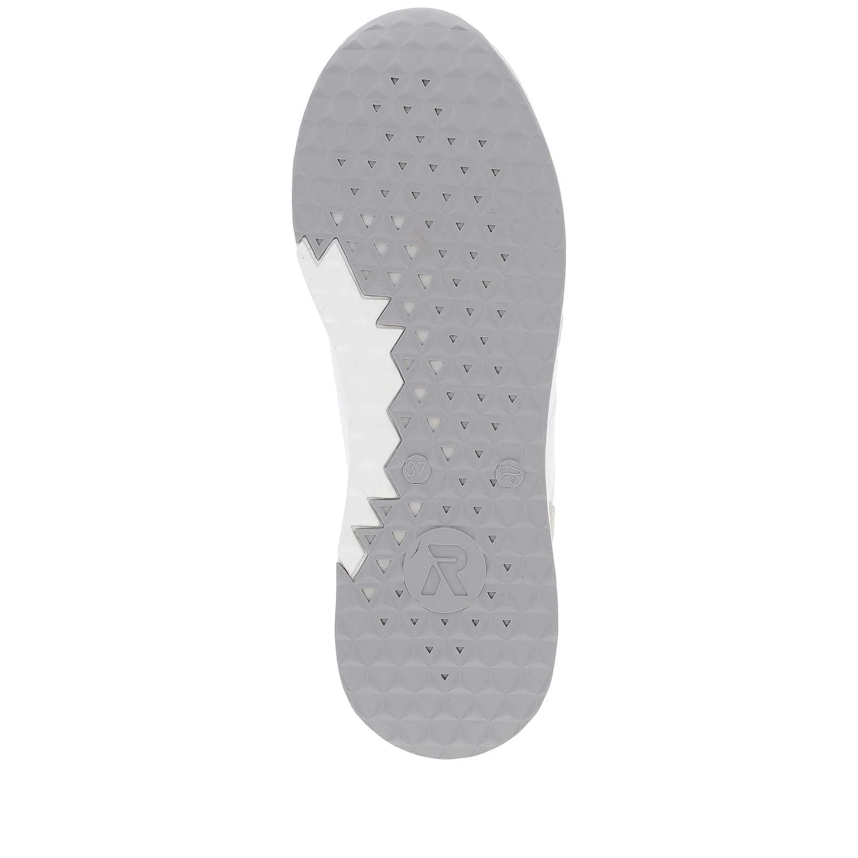 Rieker Women'S Sneaker Low Pearl-White Clay-Beige