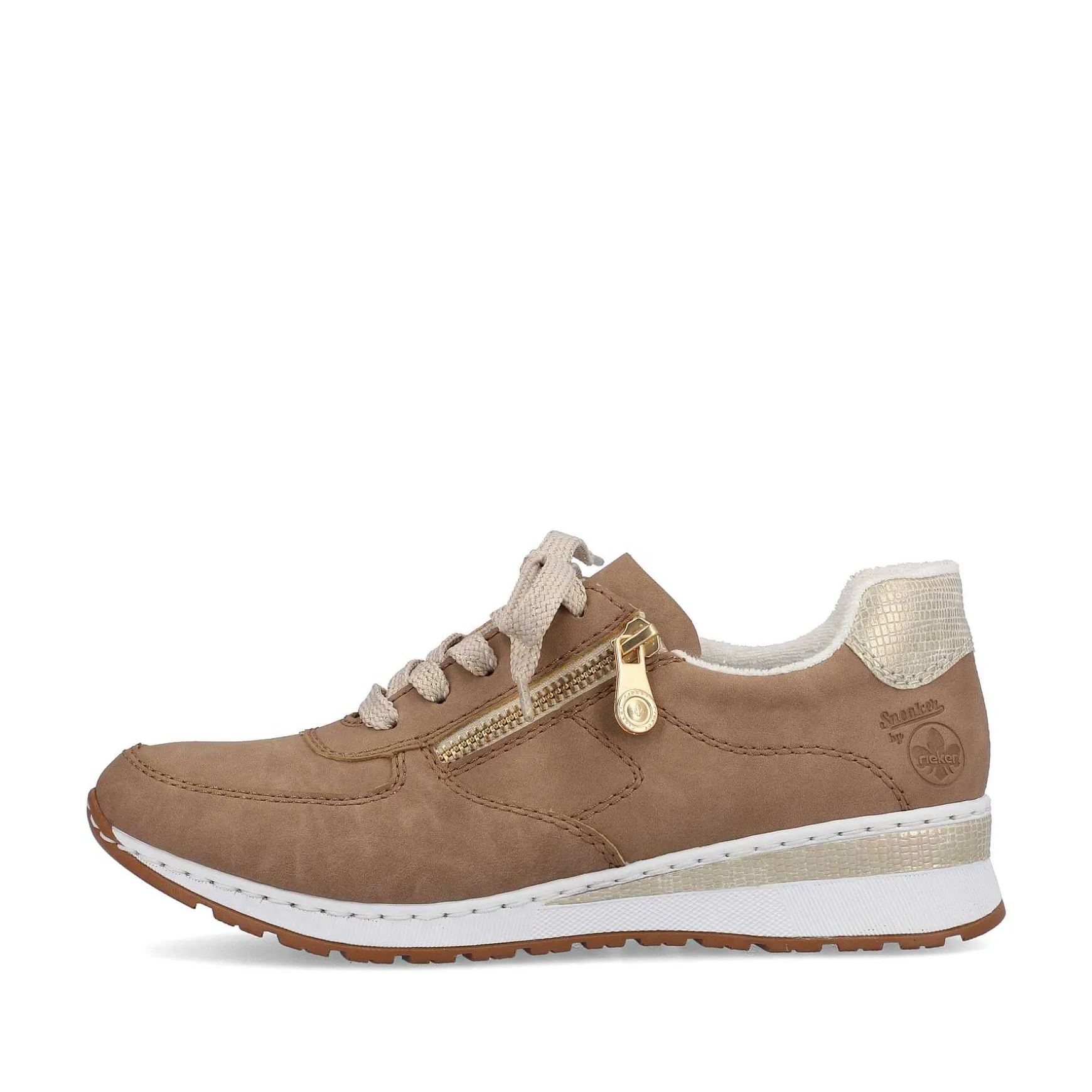 Rieker Women'S Sneaker Low Nut Brown