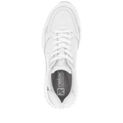 Rieker Women'S Sneaker Low Snow White