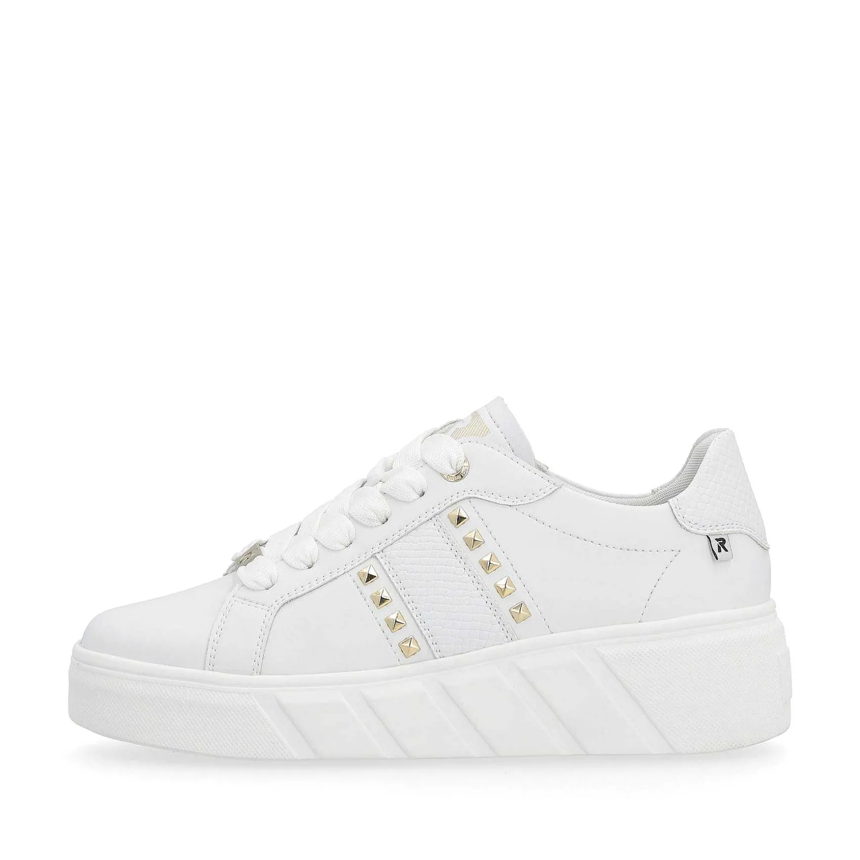 Rieker Women'S Sneaker Low Diamond White