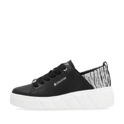 Rieker Women'S Sneaker Low Diamond Black