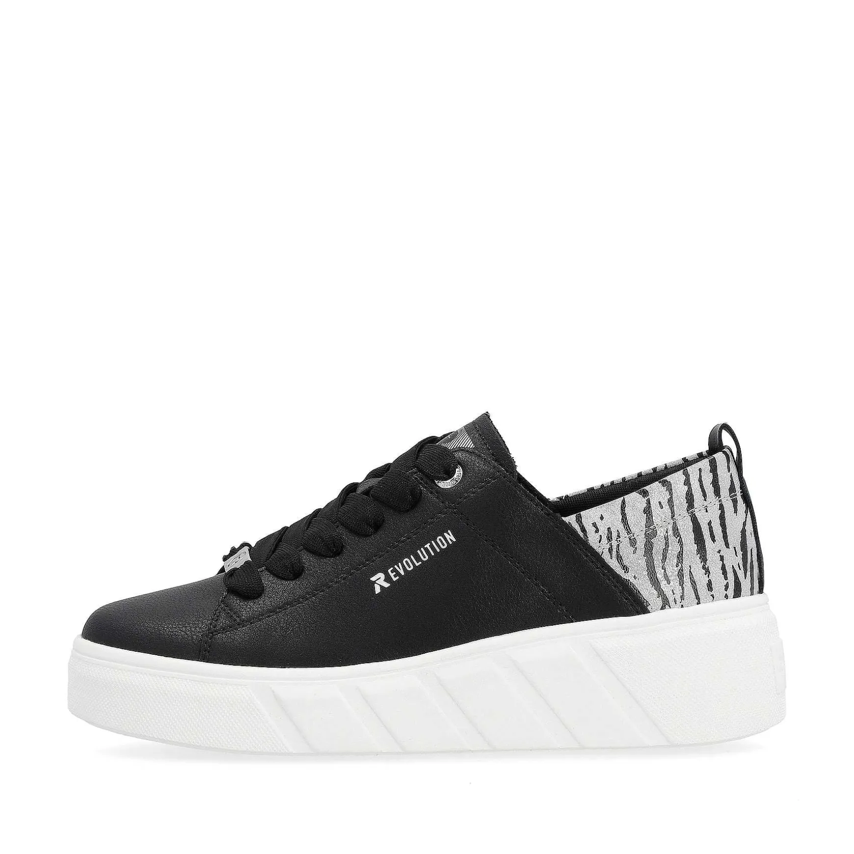 Rieker Women'S Sneaker Low Diamond Black