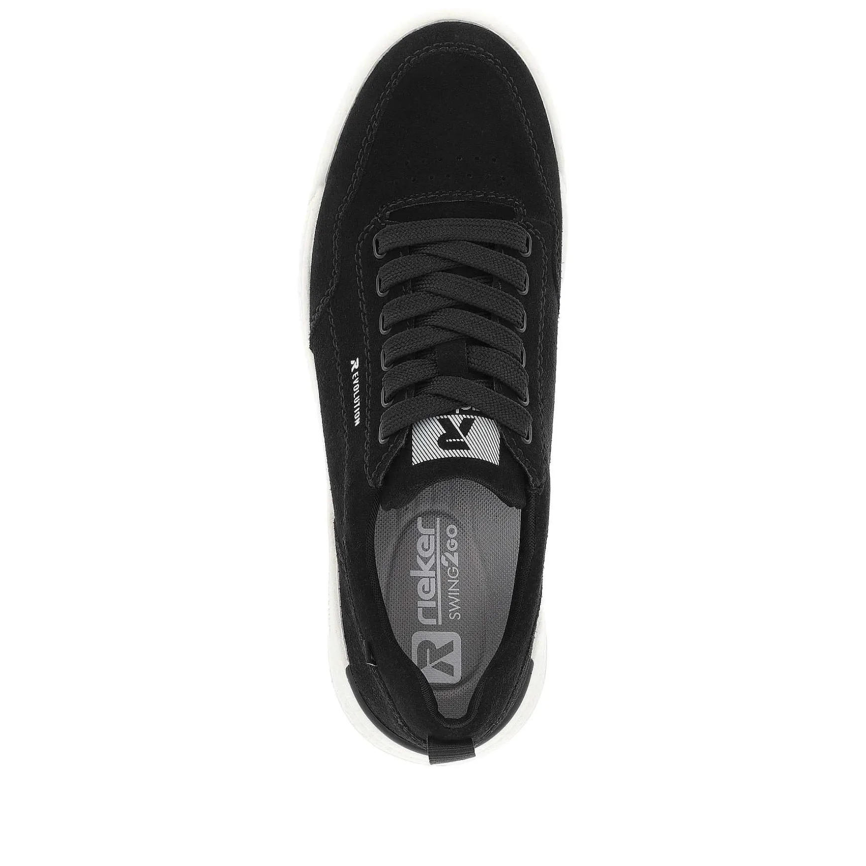 Rieker Women'S Sneaker Low Deep Black