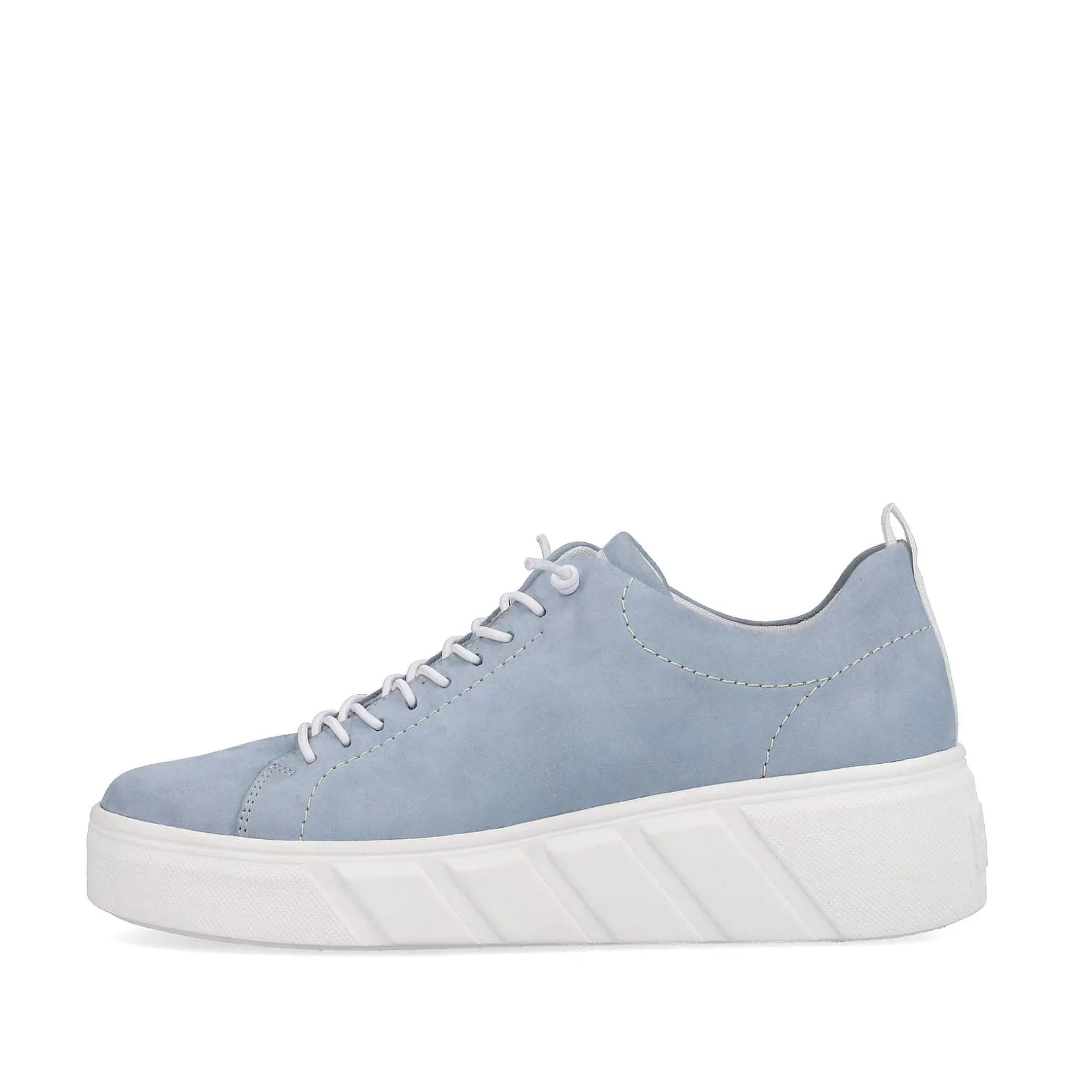 Rieker Women'S Sneaker Low Light Summer Blue
