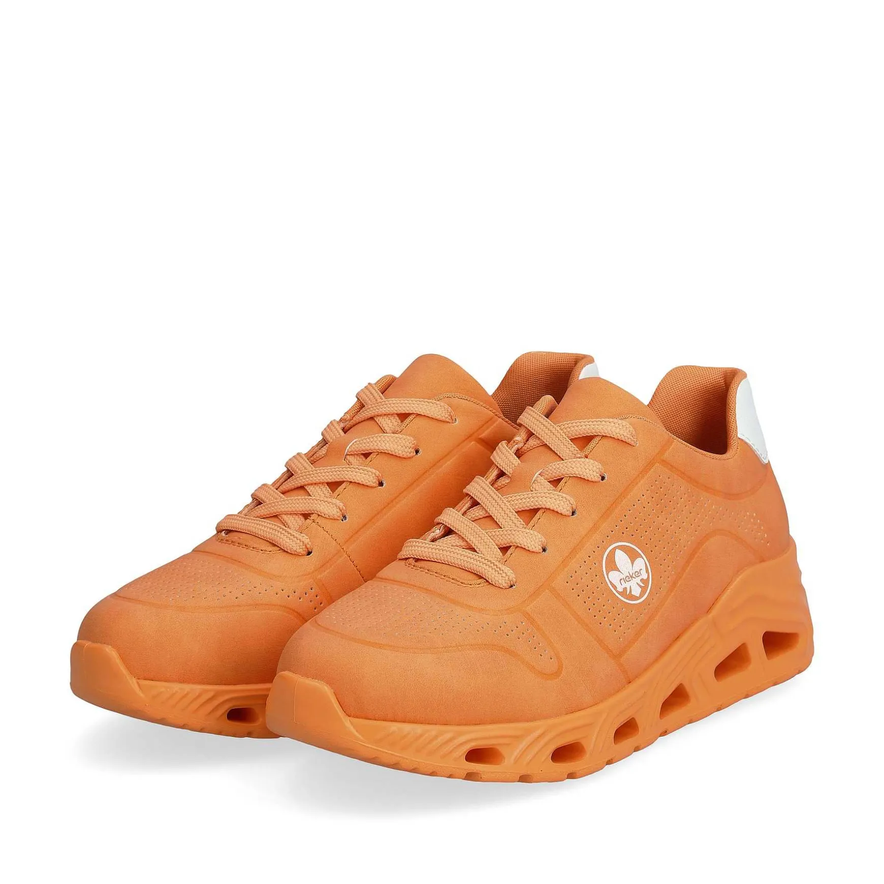 Rieker Women'S Sneaker Low Glowing Orange