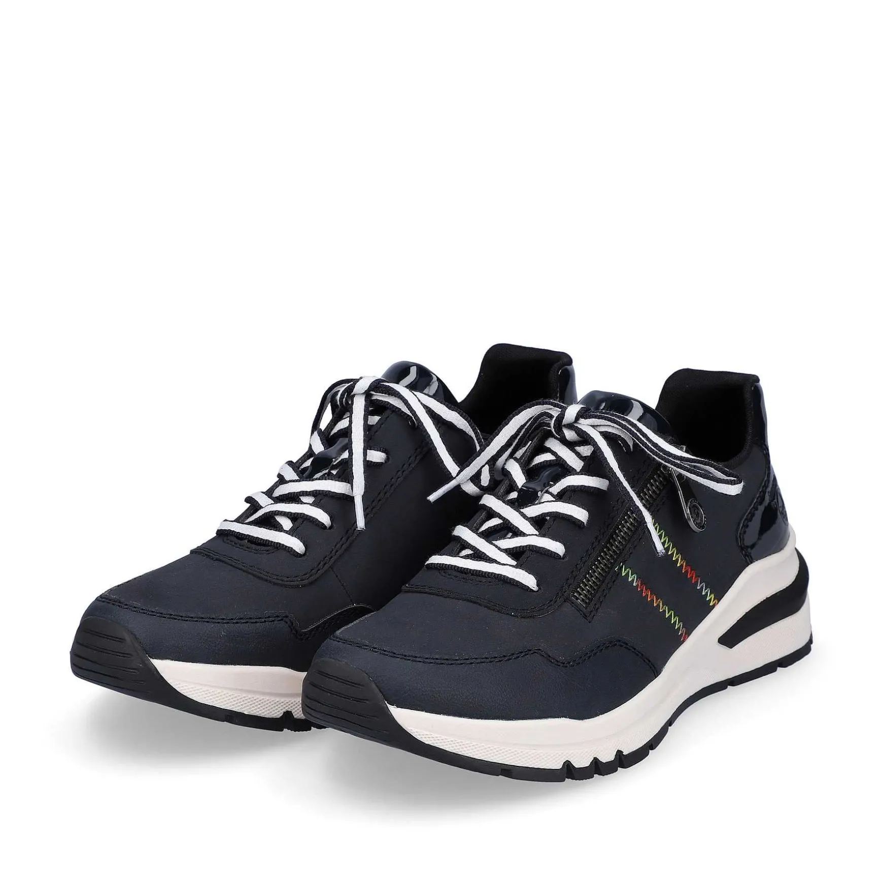 Rieker Women'S Sneaker Low Navy Blue