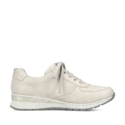 Rieker Women'S Sneaker Low Cream White
