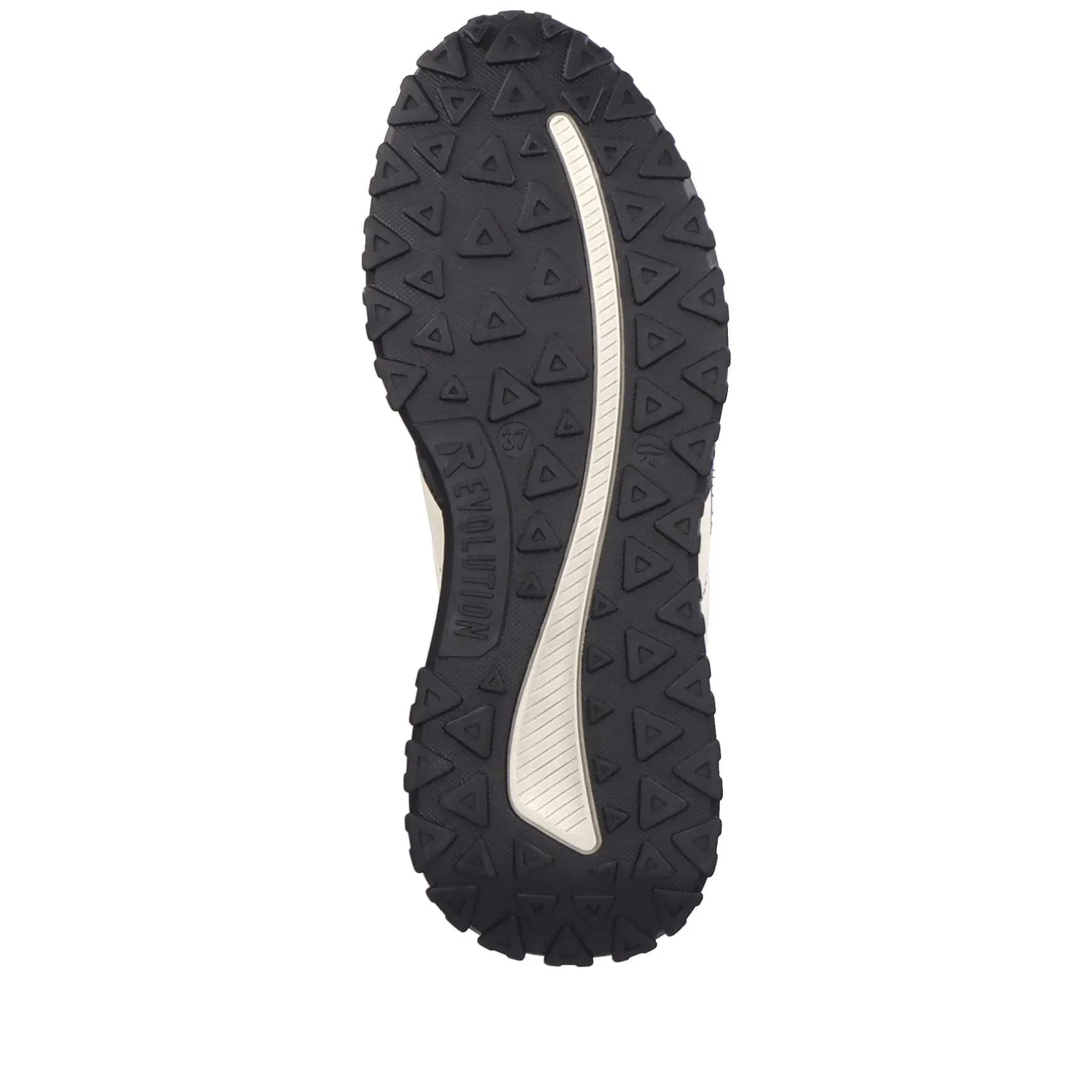 Rieker Women'S Sneaker Low Linen Graphite