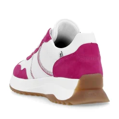 Rieker Women'S Sneaker Low Clear-White Fuchsia