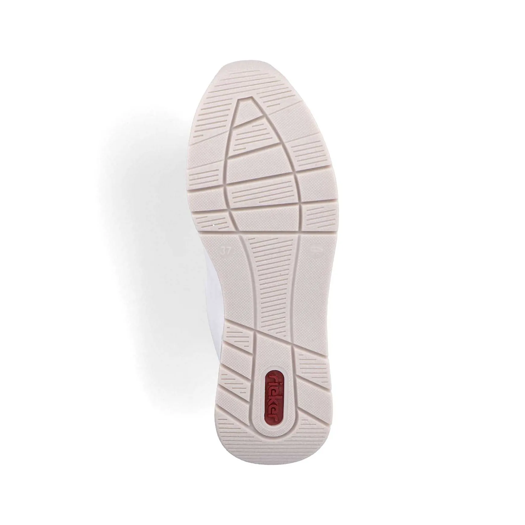 Rieker Women'S Sneaker Low Ice White