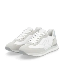 Rieker Women'S Sneaker Low Pearl-White Clay-Beige