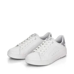 Rieker Women'S Sneaker Low Frost White
