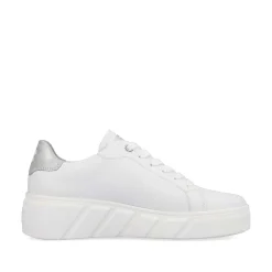 Rieker Women'S Sneaker Low Crystal White