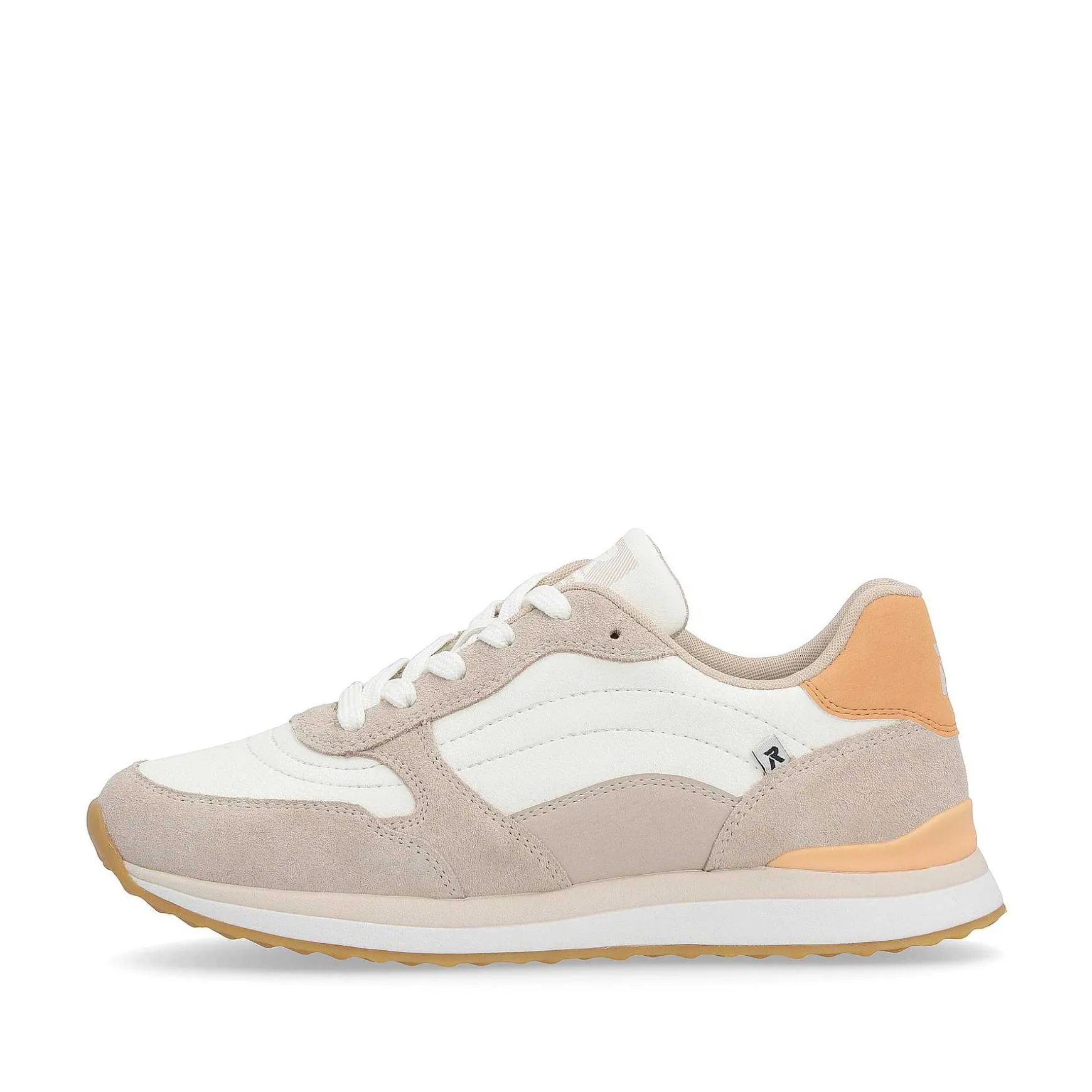 Rieker Women'S Sneaker Low Clay Beige Apricot