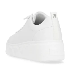Rieker Women'S Sneaker Low Crystal White