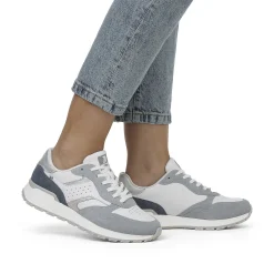 Rieker Women'S Sneaker Low Ocean Blue