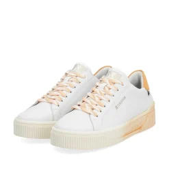 Rieker Women'S Sneaker Low Crystal-White Apricot