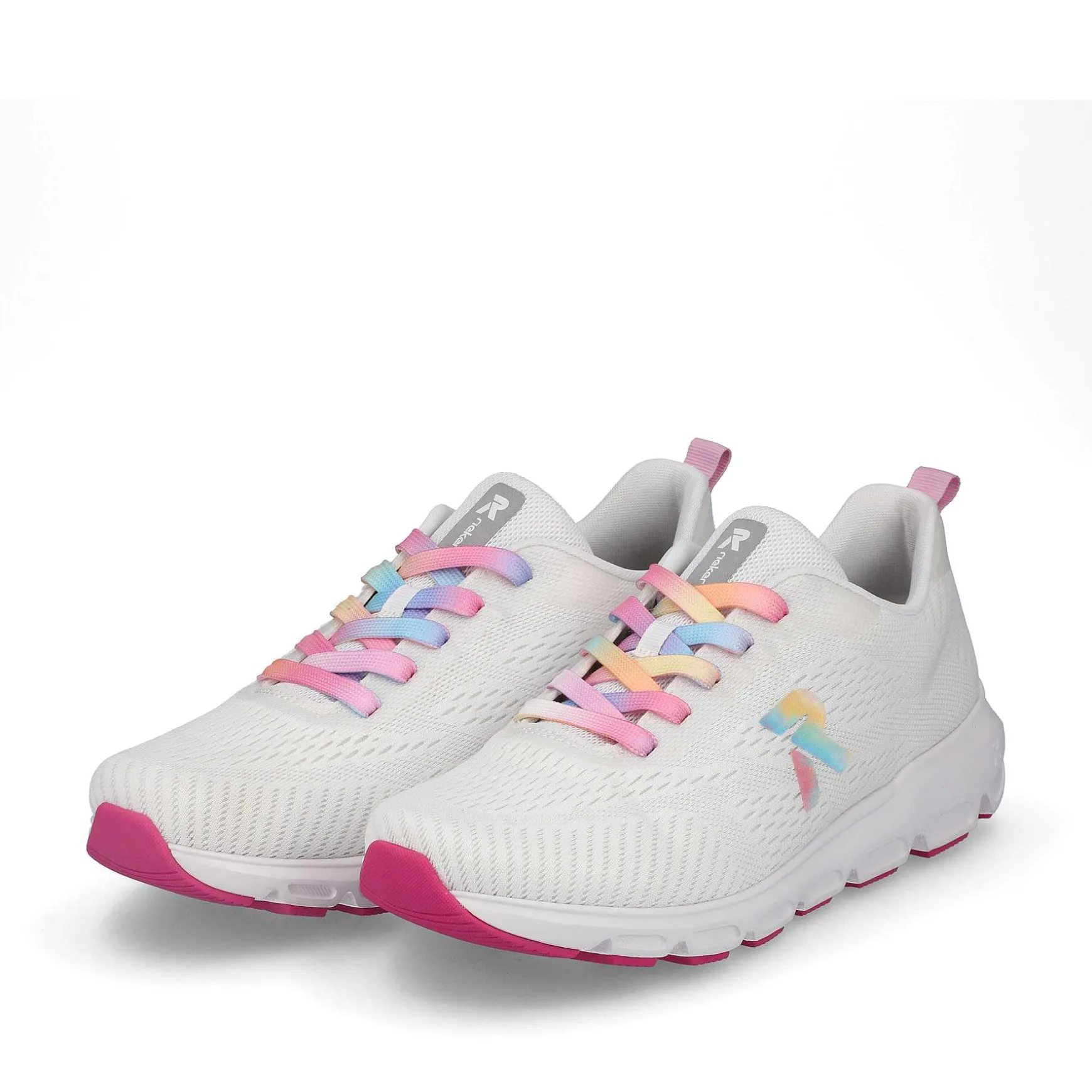 Rieker Women'S Sneaker Low Crystal White