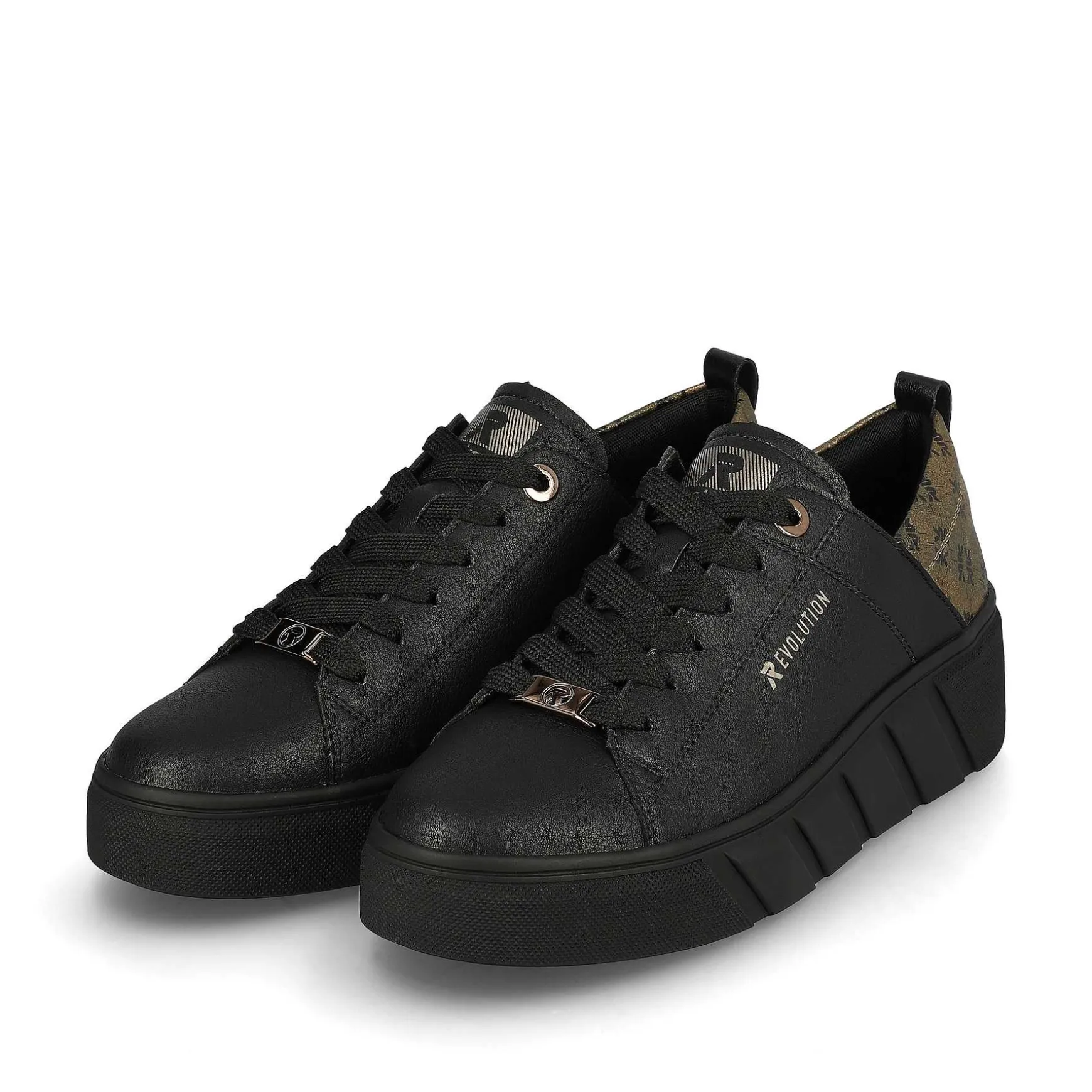 Rieker Women'S Sneaker Low Urban Black