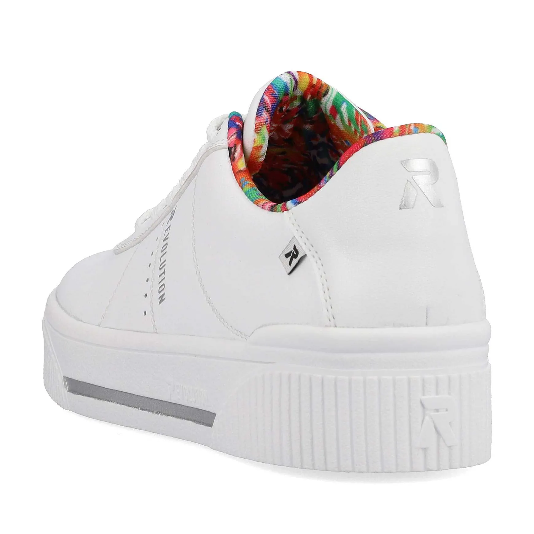 Rieker Women'S Sneaker Low Frost White