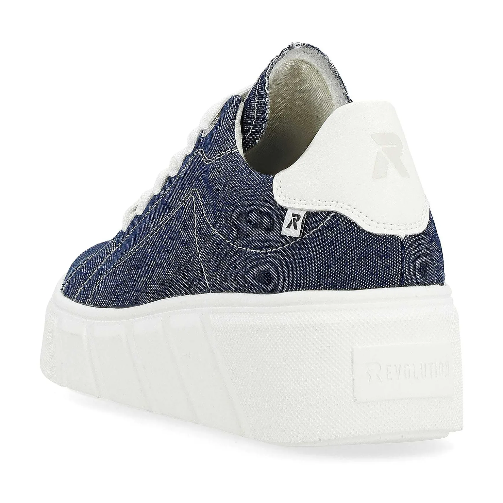 Rieker Women'S Sneaker Low Denim
