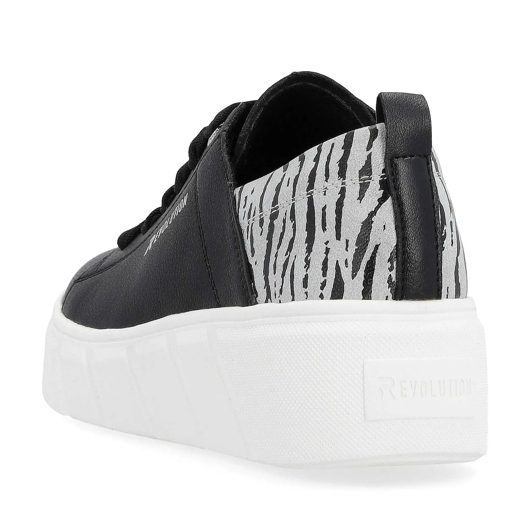 Rieker Women'S Sneaker Low Diamond Black