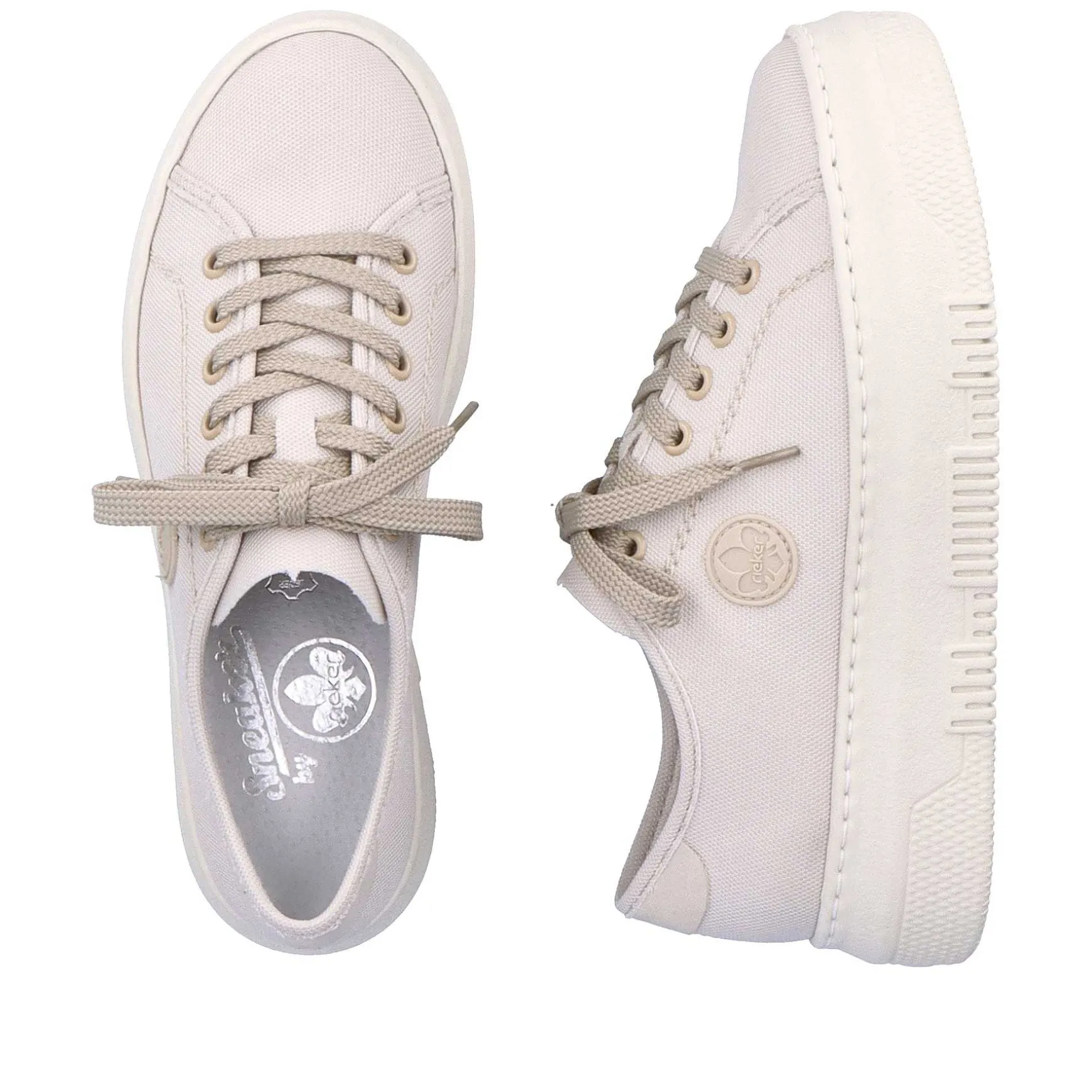 Rieker Women'S Sneaker Low Old White