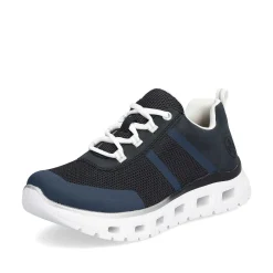 Rieker Women'S Sneaker Low Steel Blue