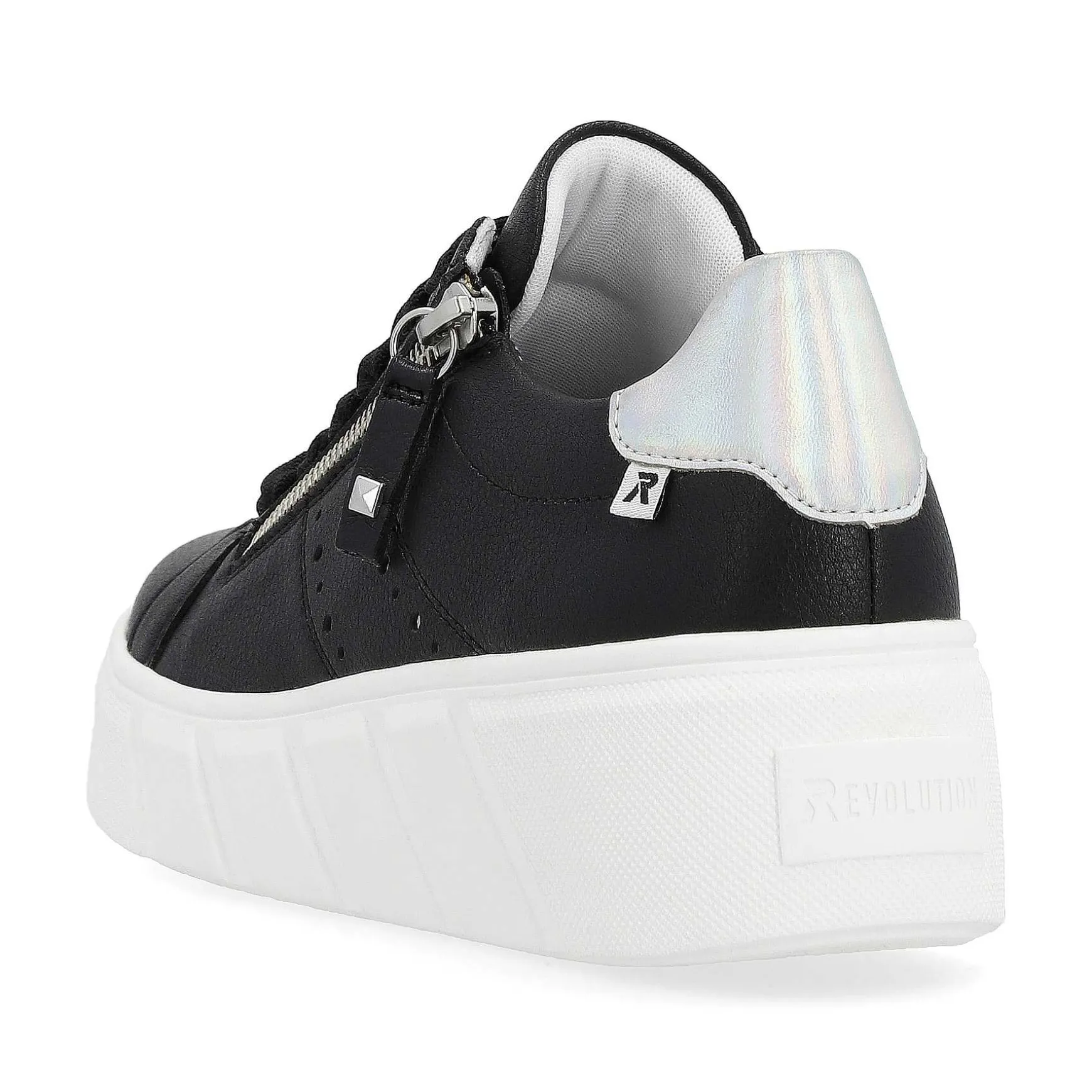 Rieker Women'S Sneaker Low Diamond Black
