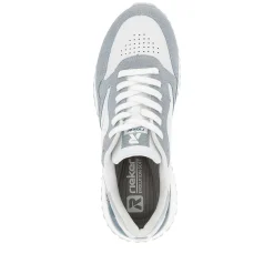 Rieker Women'S Sneaker Low Ocean Blue