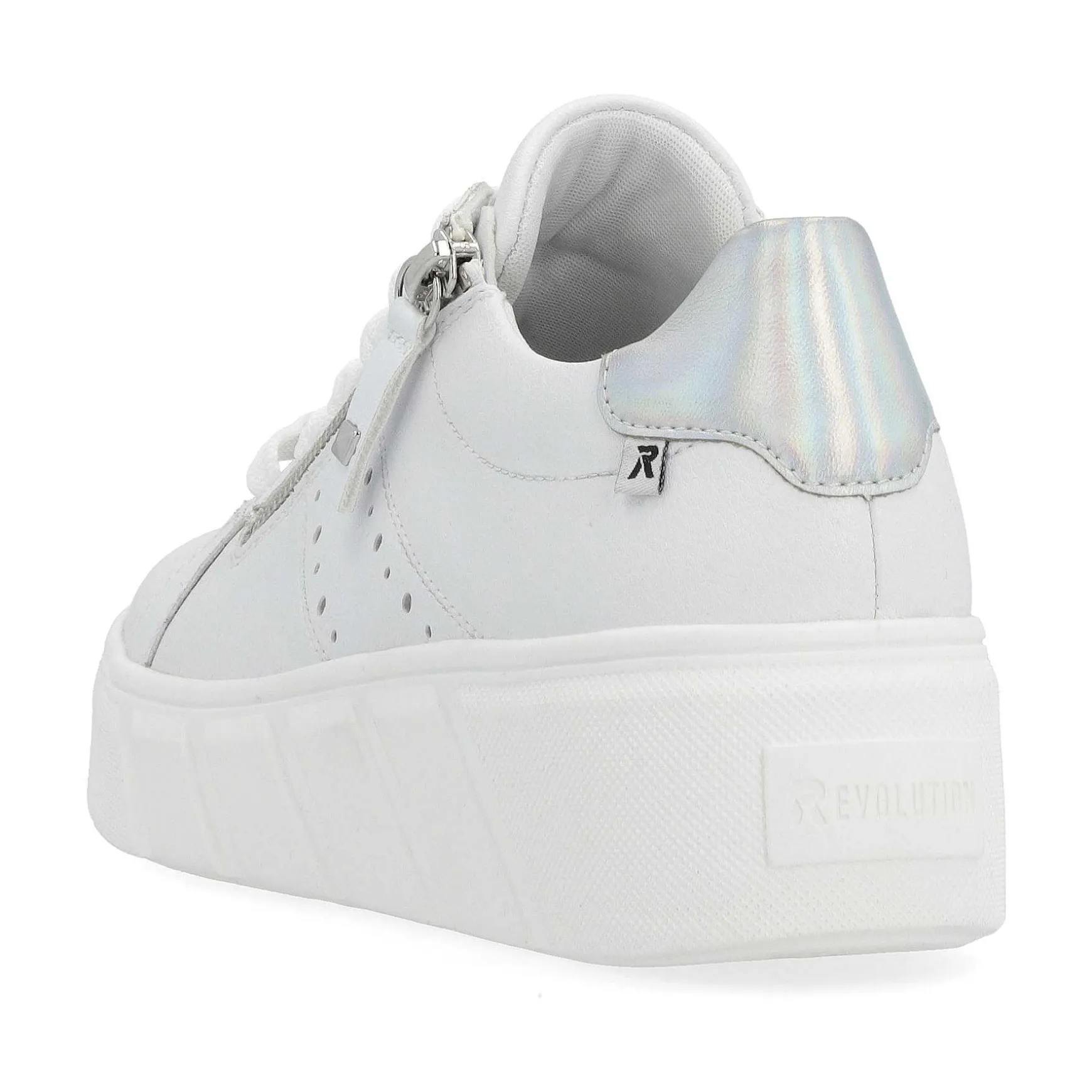 Rieker Women'S Sneaker Low Clear White