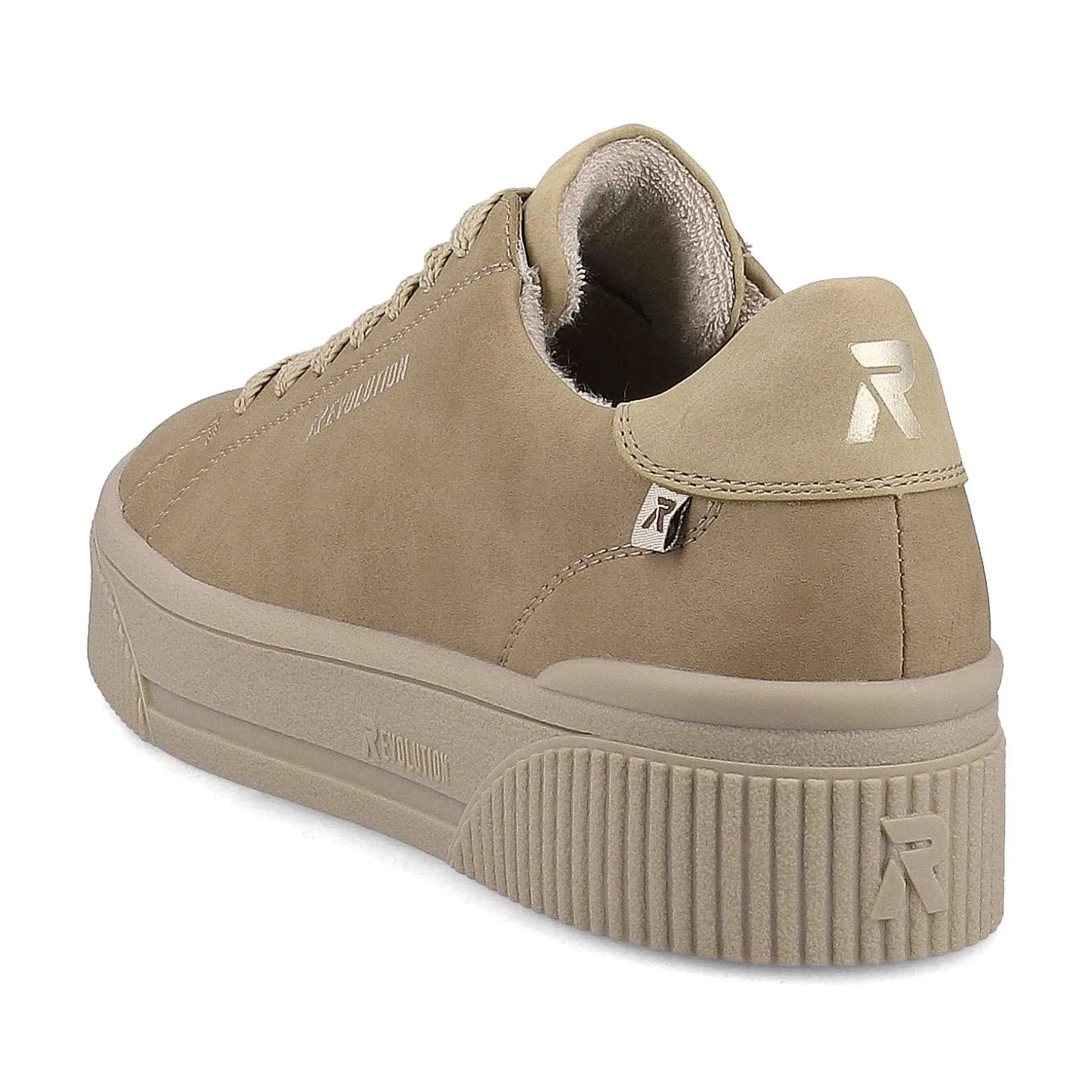 Rieker Women'S Sneaker Low Beige Brown
