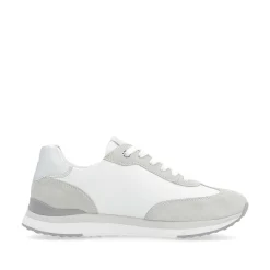 Rieker Women'S Sneaker Low Pearl-White Clay-Beige