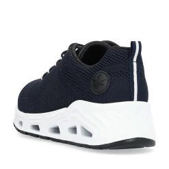 Rieker Women'S Sneaker Low Steel Blue