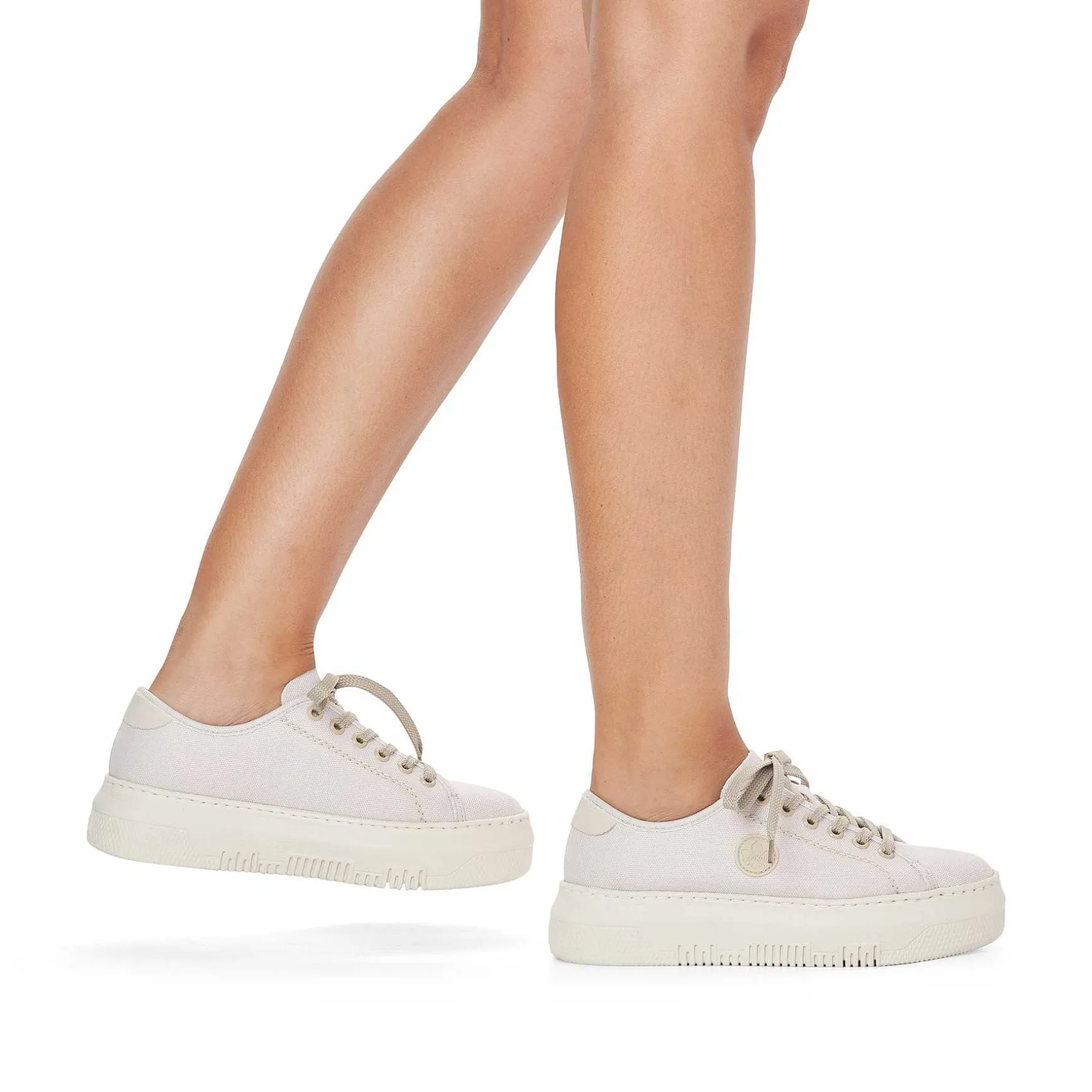 Rieker Women'S Sneaker Low Old White