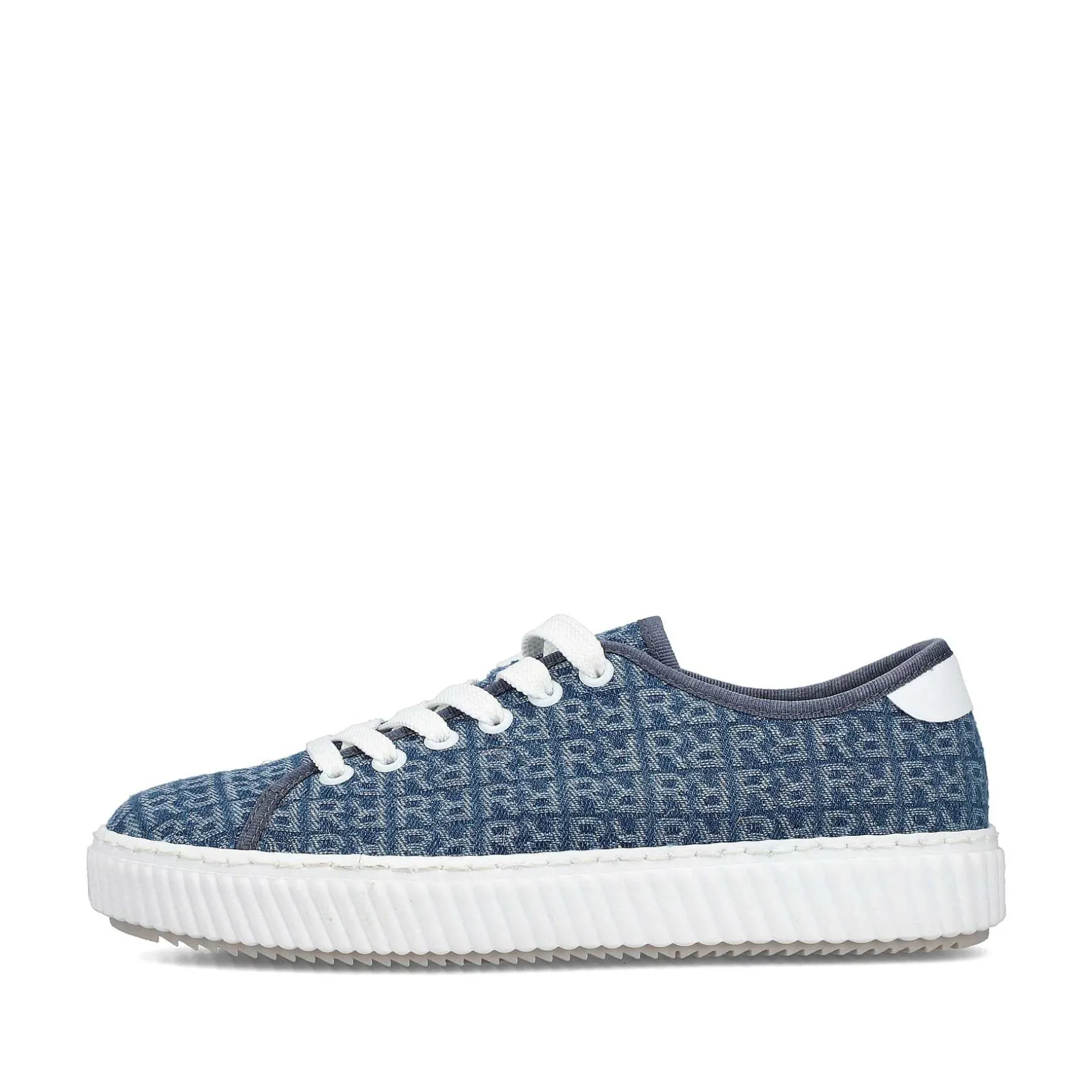 Rieker Women'S Sneaker Low Slate Blue
