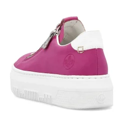 Rieker Women'S Sneaker Low Blood Pink