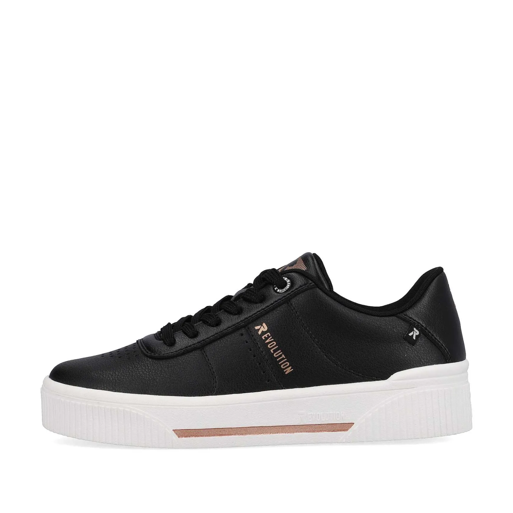 Rieker Women'S Sneaker Low Night Black