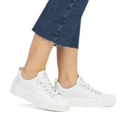 Rieker Women'S Sneaker Low Clear White