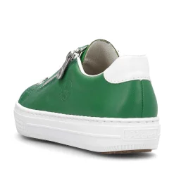 Rieker Women'S Sneaker Low Grass Green