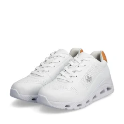 Rieker Women'S Sneaker Low Brilliant White