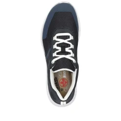 Rieker Women'S Sneaker Low Steel Blue