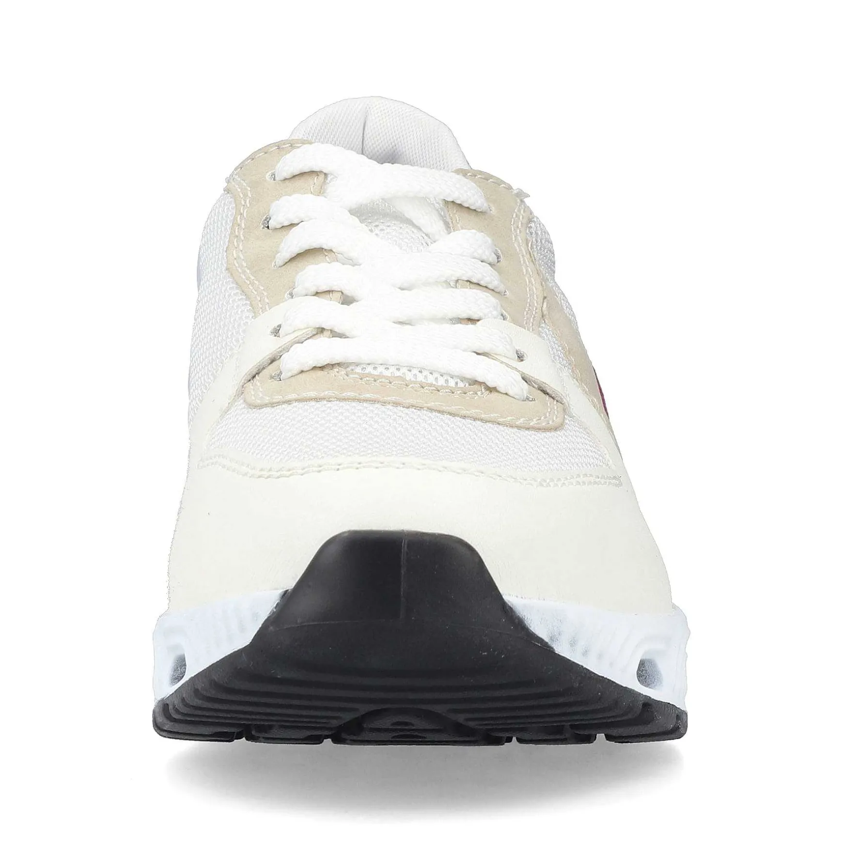 Rieker Women'S Sneaker Low Pearl White-Sand Beige